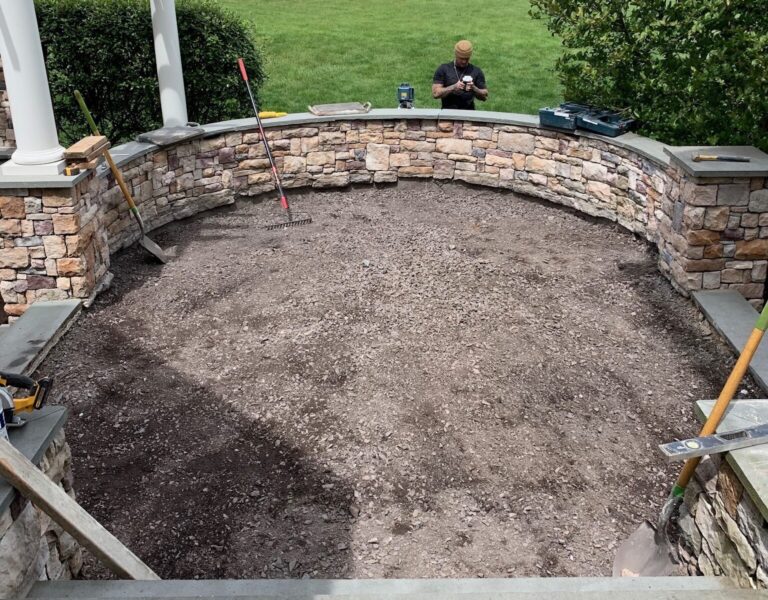 start patio